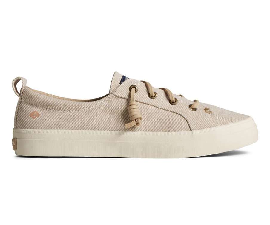 Sperry Women's Crest Vibe Twill Garment Wash Sneaker