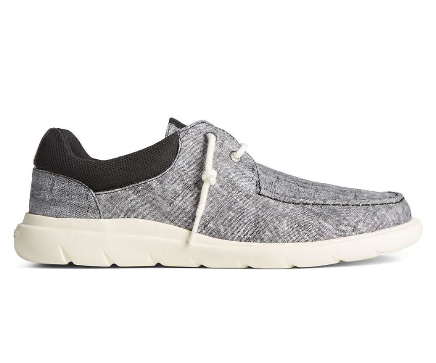 Sperry Men's Captain's Moc Chambray Slip On Shoes