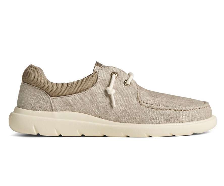 Sperry Men's Captain's Moc Chambray Slip On Shoes