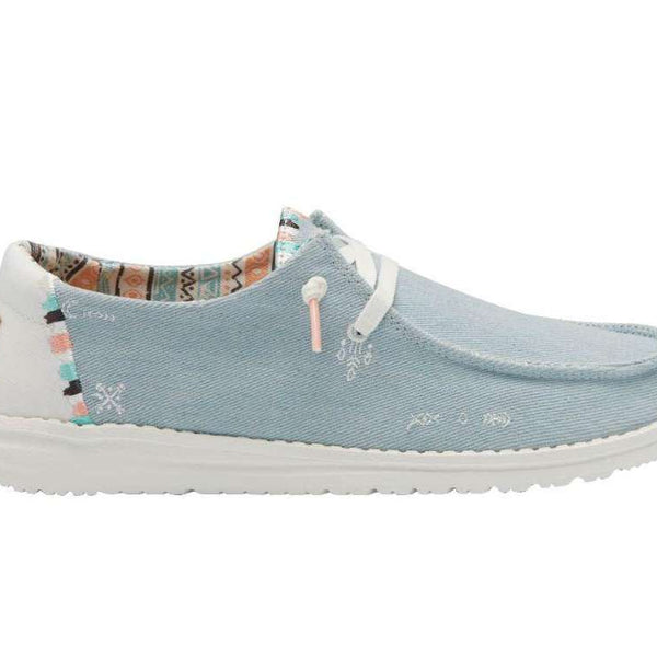 Hey Dude Women's Wendy BOHO - Light Denim