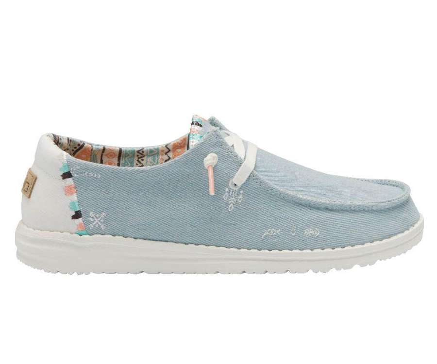 Hey Dude Women's Wendy BOHO - Light Denim