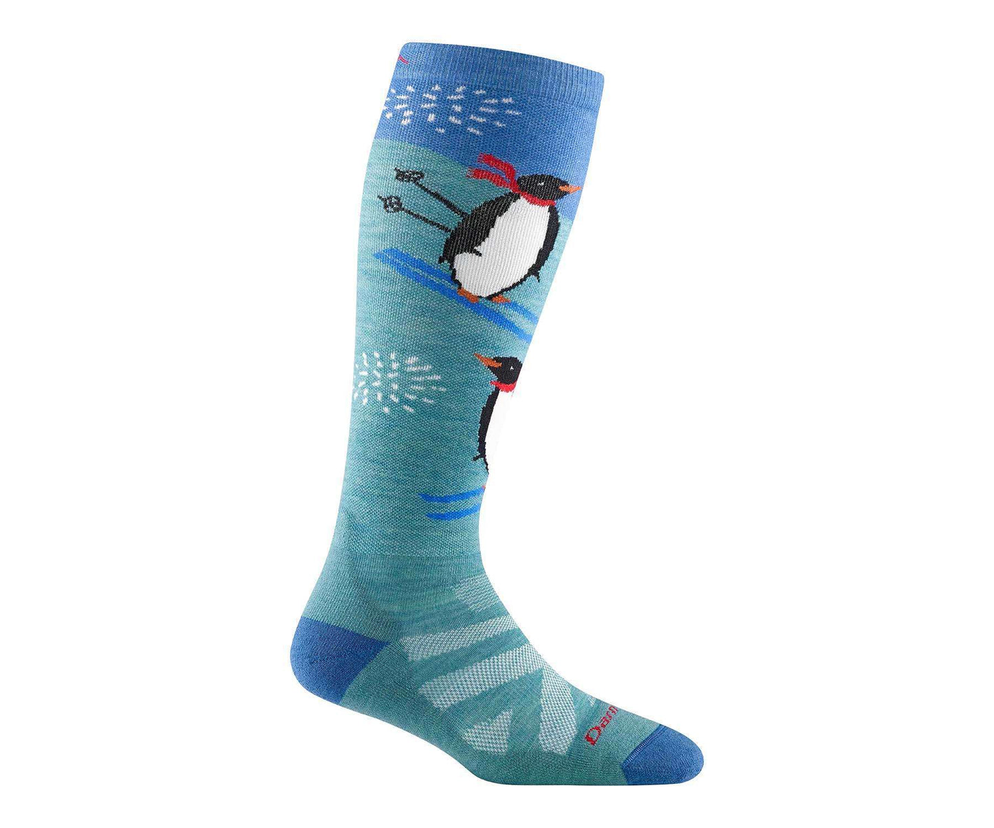 Darn Tough Women's Penguin Peak Over-The-Calf Midweight Ski & Snowboard Sock
