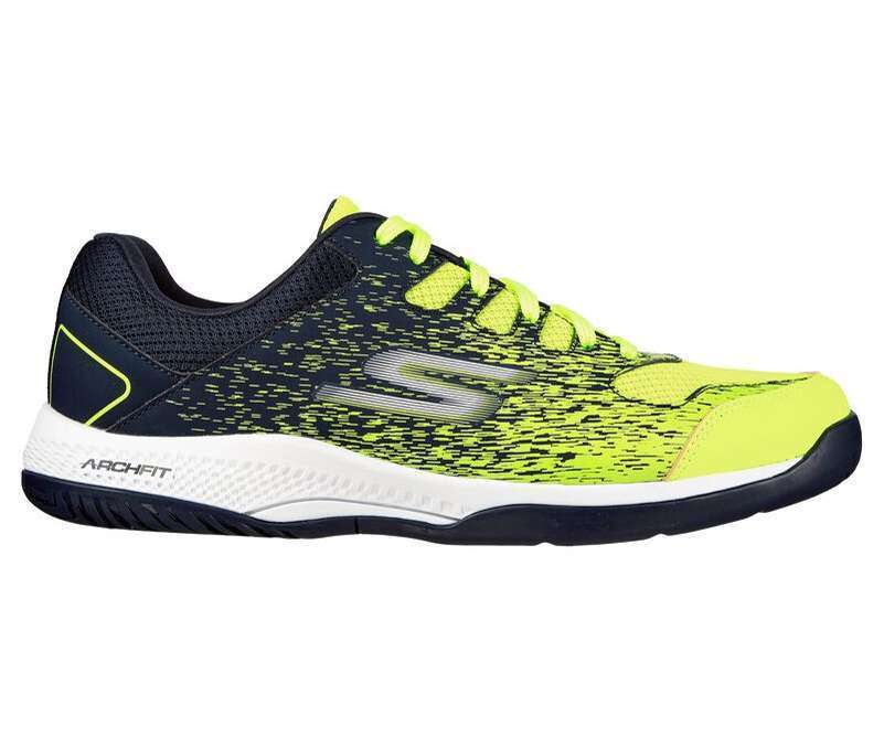 Skechers Men's Viper Court Shoes Pickleball - Yellow Navy