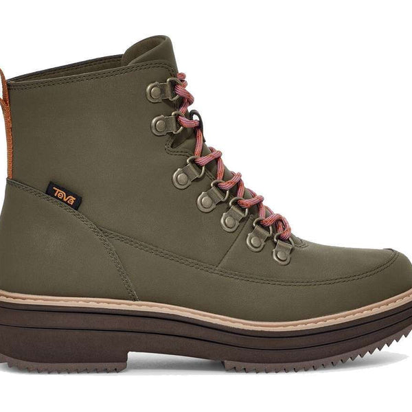 TEVA WOMEN'S MIDFORM BOOT - DARK OLIVE