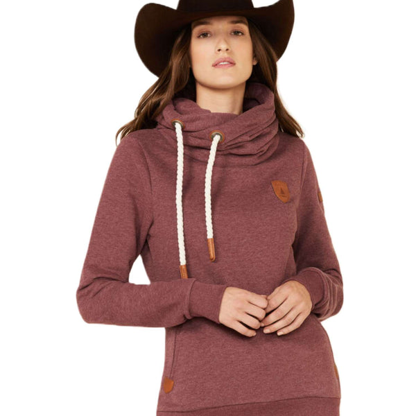 Wanakome Women's Artemis Hoodie - Rhubar