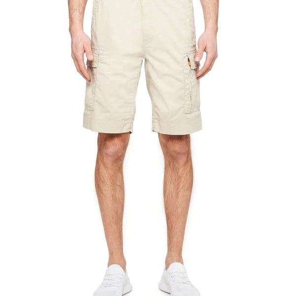WearFirst Men's Roam Stretch Cotton Belted Shorts