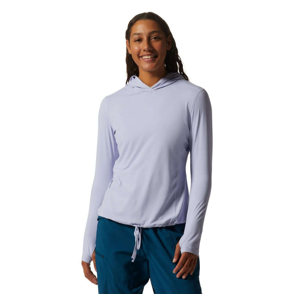 Mountain Hardwear women's crater lack long sleeve hoodie