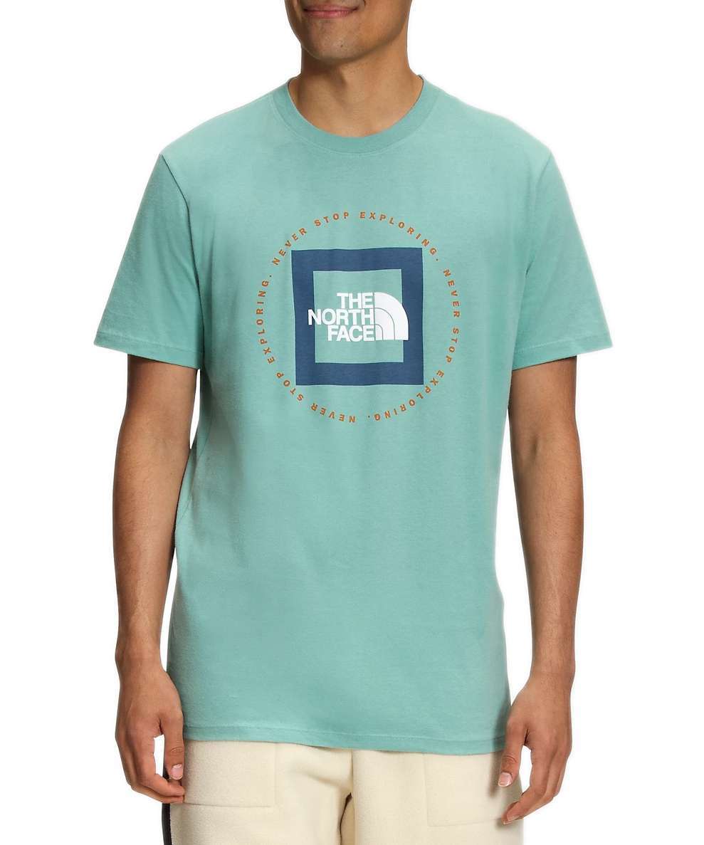 The North Face Men's GEO NSE T-Shirt - Wasabi/Shady Blue