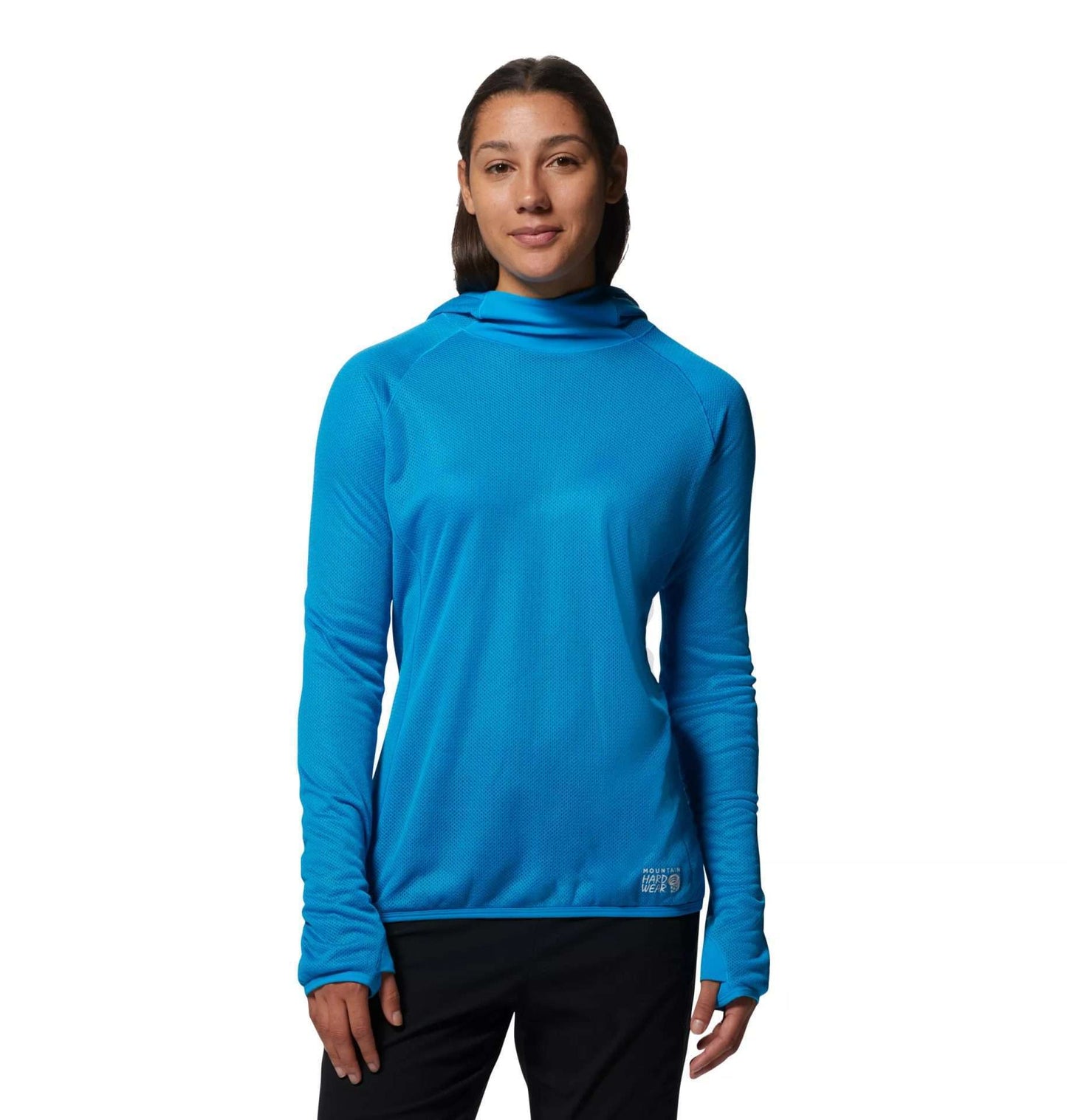 Mountain Hardwear Women's Airmesh hoodie - Electric Sky