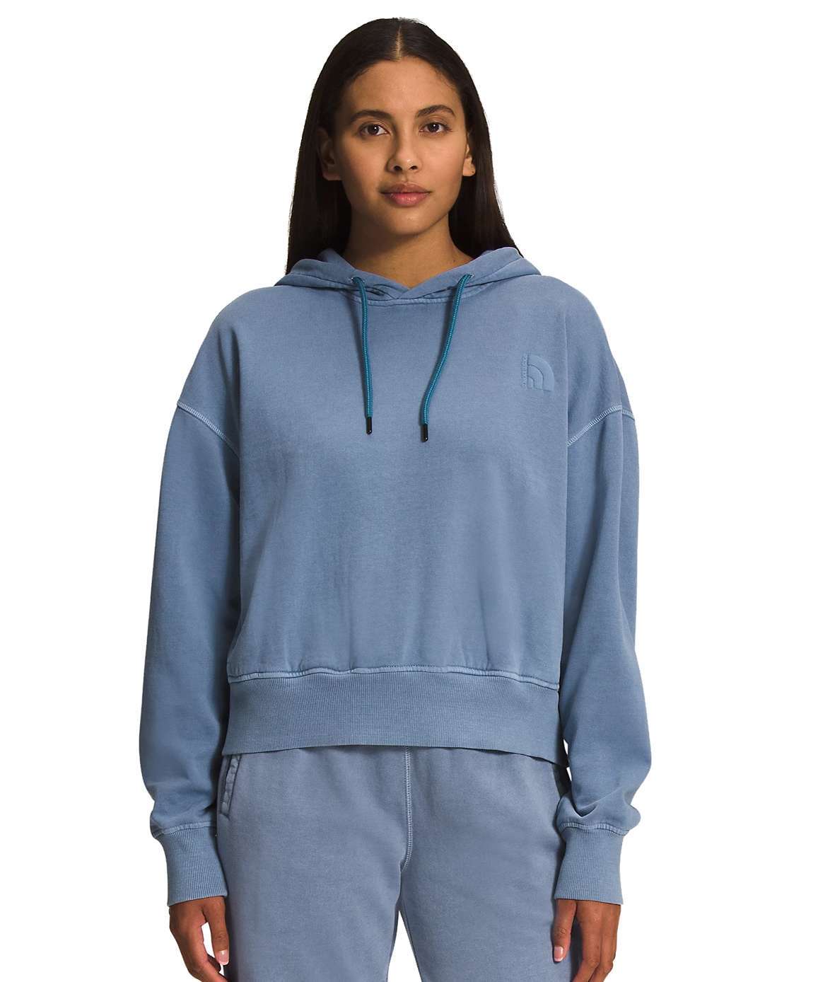 The North Face Women’s Garment Dye Hoodie - Folk Blue