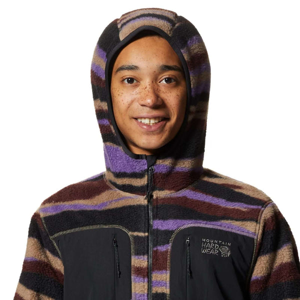 Mountain Hardwear Men's HiCamp Fleece Hoody - Trail Dust Landscape