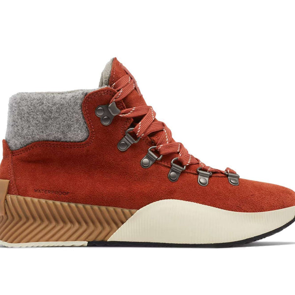 SOREL WOMEN'S OUT N ABOUT III CONQUEST BOOT - Warp Red, Chalk