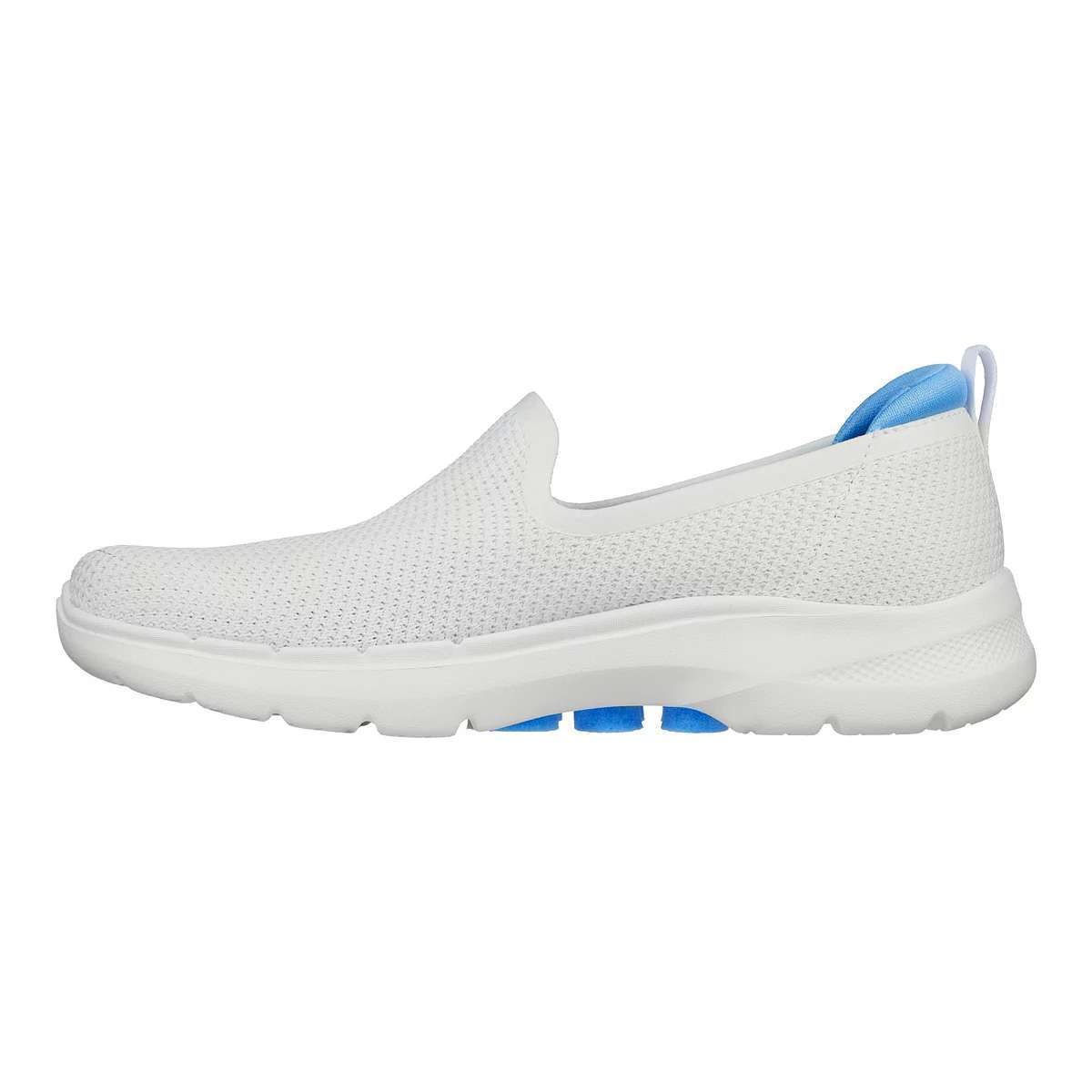 Skechers Women's GOwalk 6 Clear Virtue Slip-On Shoes 124505WBL