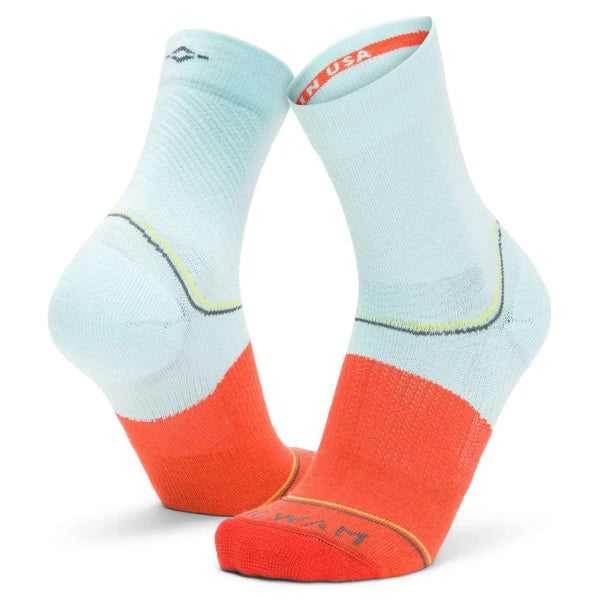 WIGWAM Surpass Lightweight Mid Crew - Yucca/Red