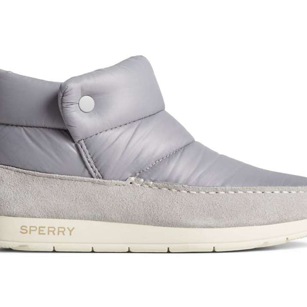 Sperry Women's Moc-Sider Nylon Bootie - Grey