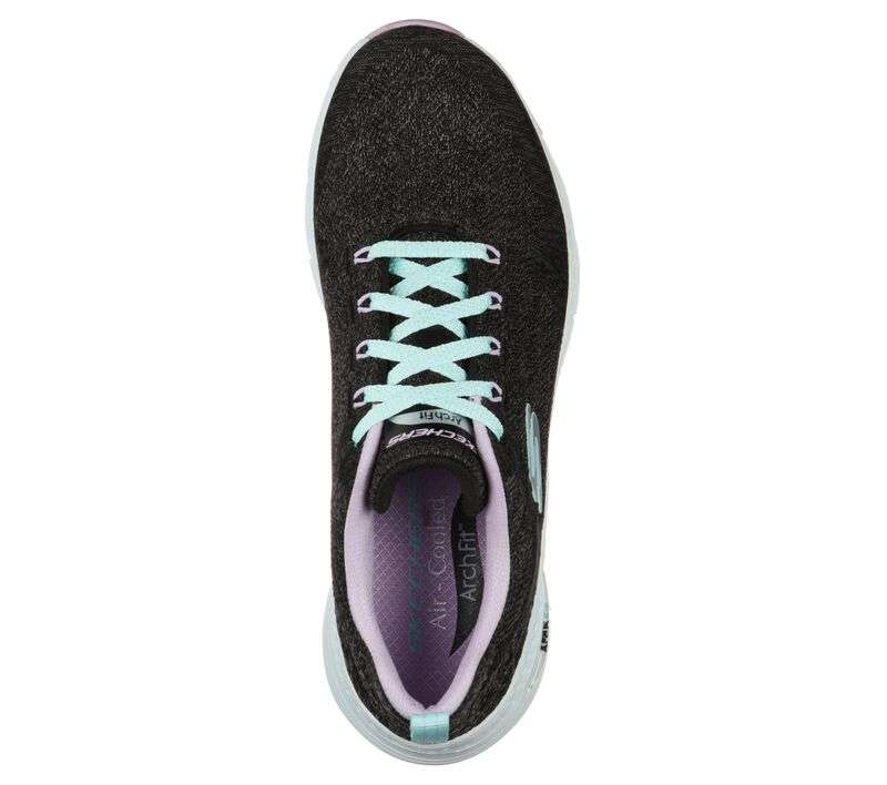 Arch Fit Comfy Wave Black Lavender 149414 BKLV