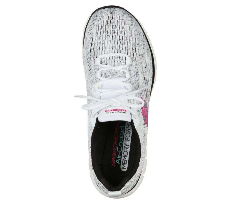 Skechers Flex Appeal 4.0 Vivid Spirit White Black 149301WBK