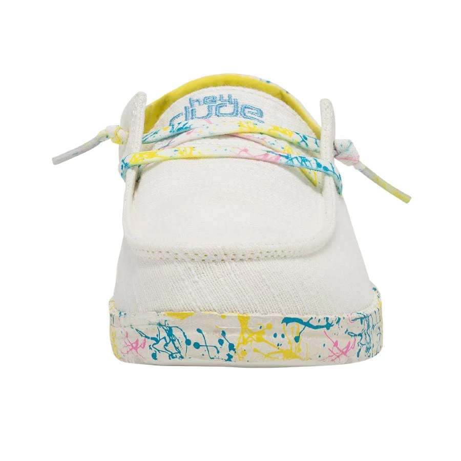 Hey Dude Youth Girl's Wendy Shoes - Sugar Vibe