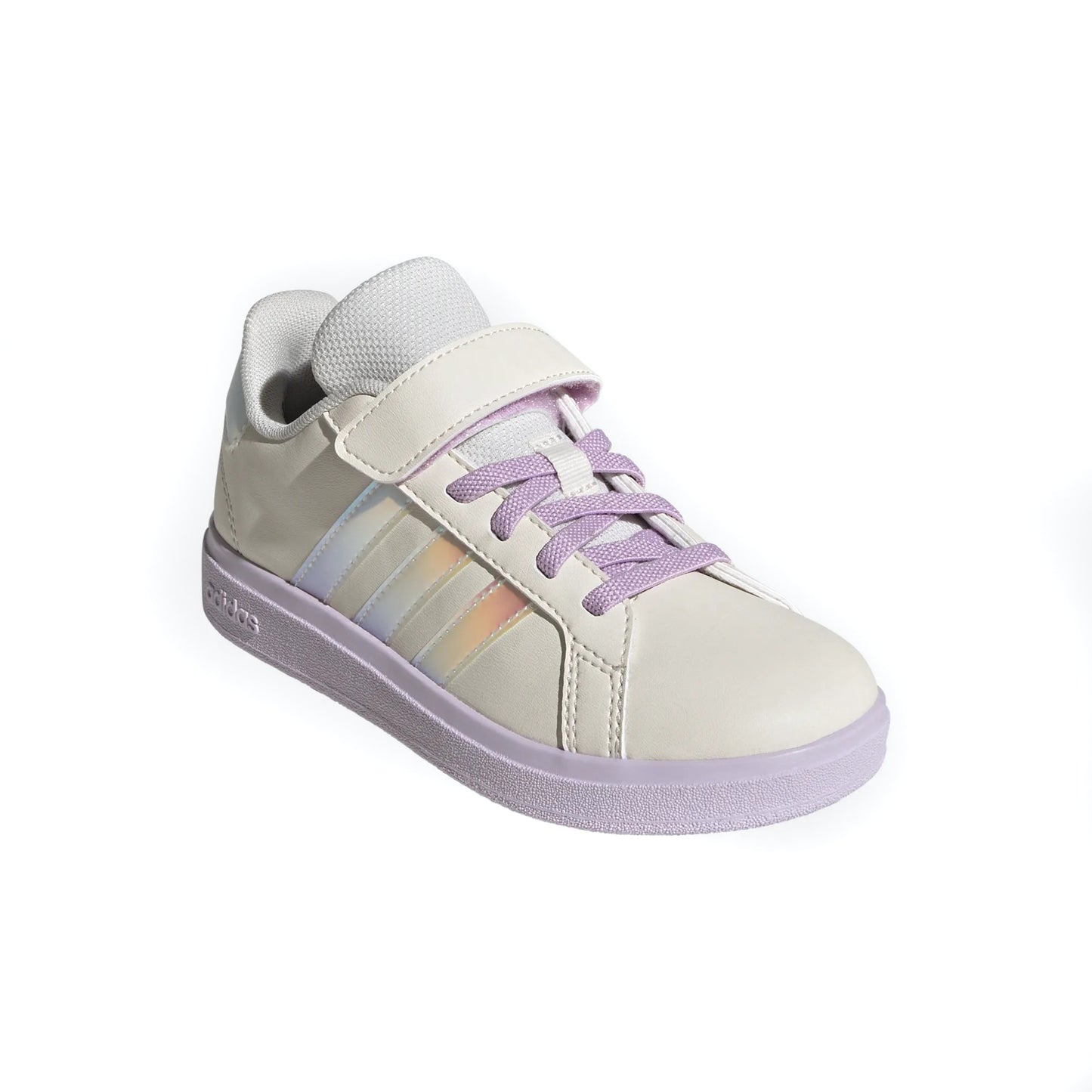 adidas Kids' Grand Court 2.0 Elastic Lace Sneakers