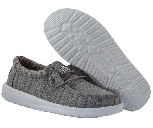 Hey Dude Youth Wally Youth Shoes 130134900 Black