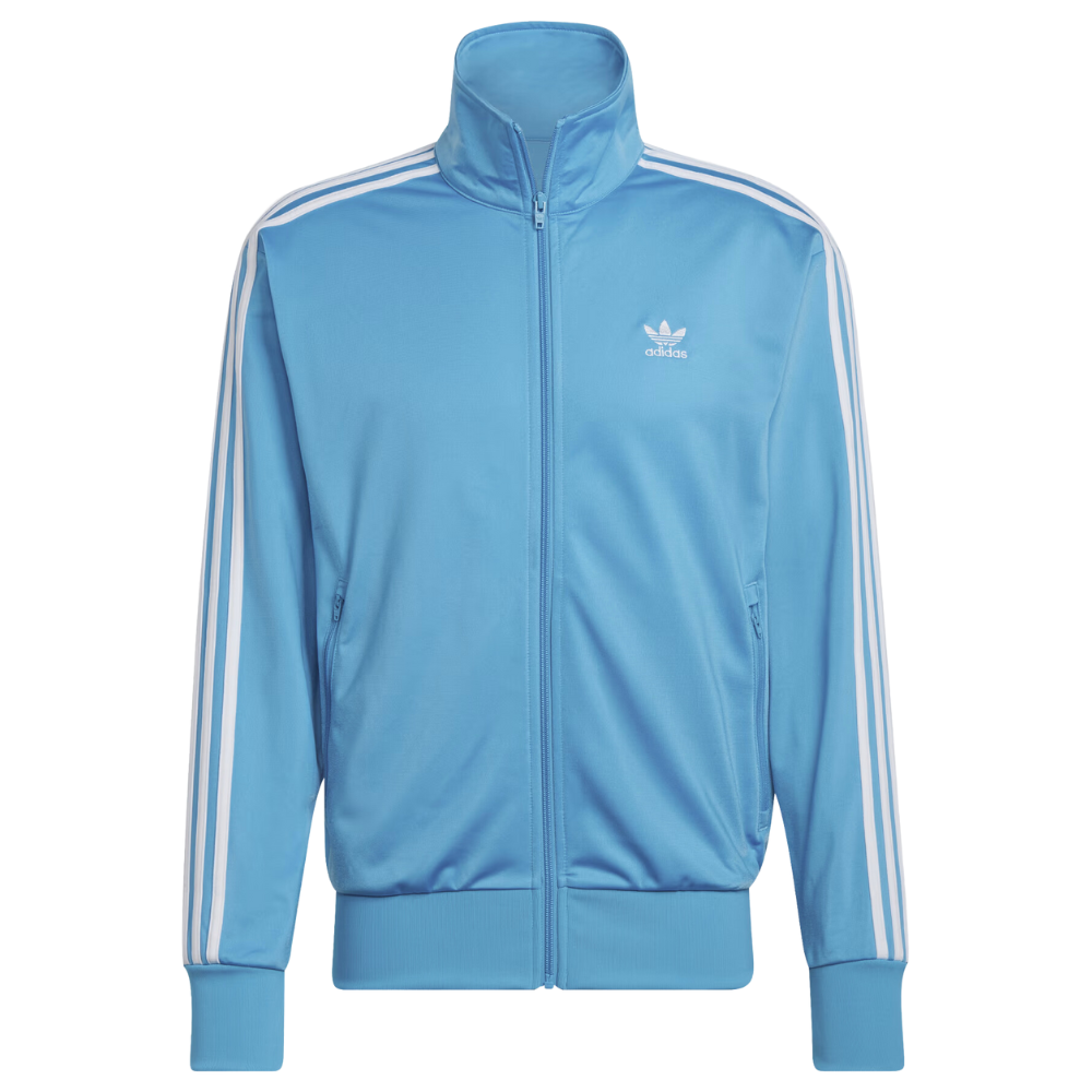 Woman sporting the adidas Originals Women's Adicolor Classic Firebird Track Jacket