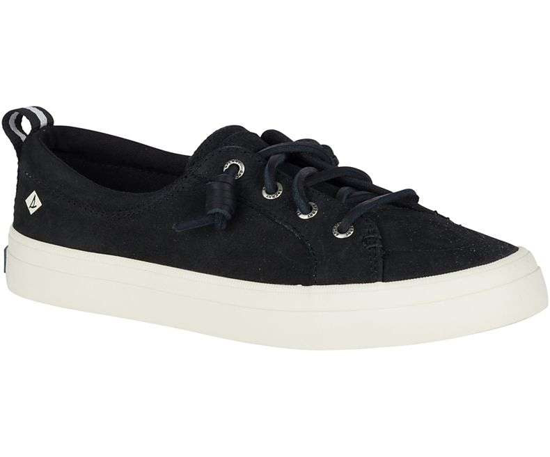 Sperry Womens Crest Vibe Sneaker  Blk STS99251