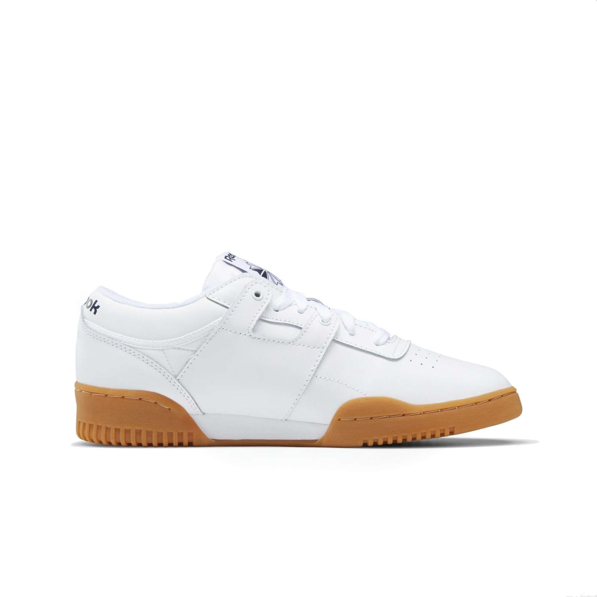 Reebok Men's Workout Low Shoes,63978,White/Gum