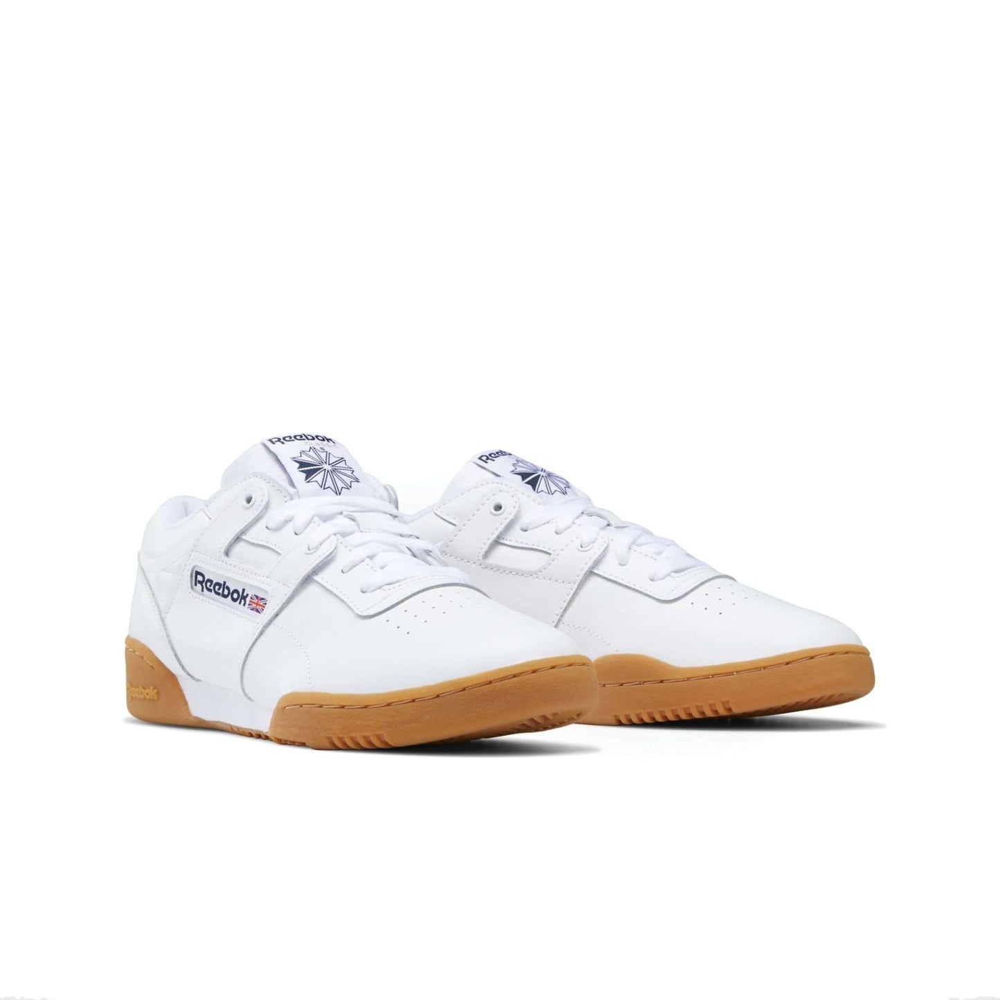 Reebok Men's Workout Low Shoes,63978,White/Gum
