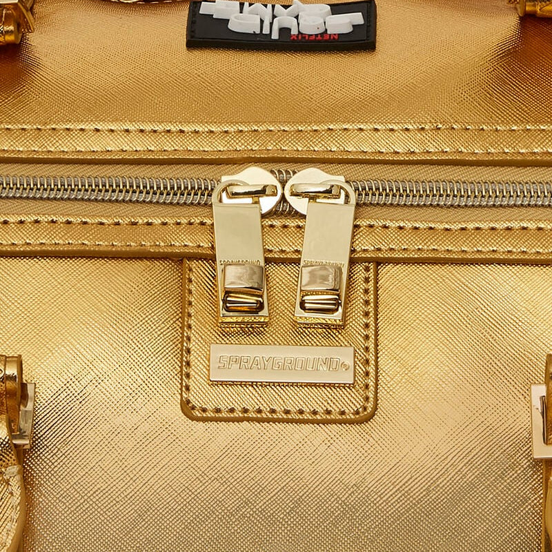 Sprayground Gold Squid Games Duffle - Limited Edition image 5