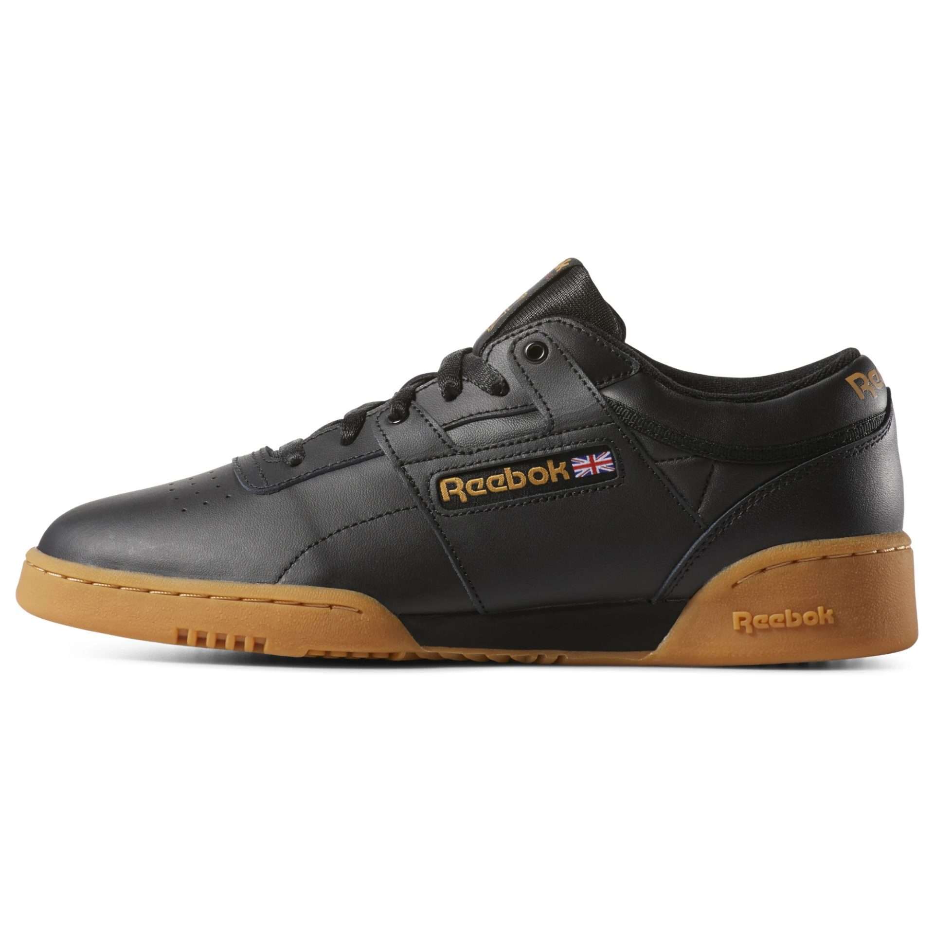 Reebok Men's Workout Low Shoes,67107,Black/Gum