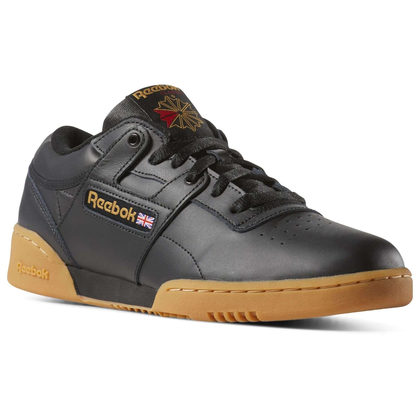 Reebok Men's Workout Low Shoes,67107,Black/Gum