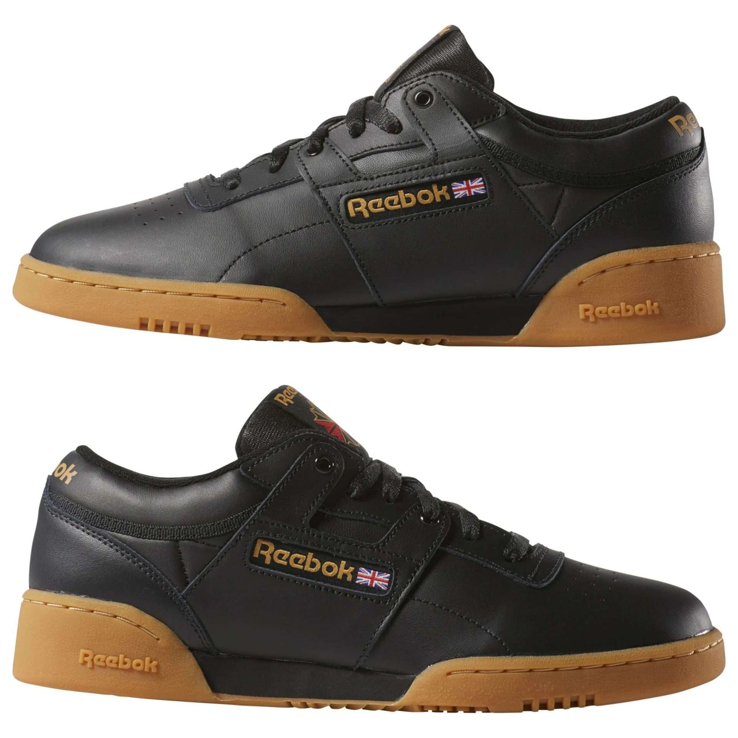 Reebok Men's Workout Low Shoes,67107,Black/Gum