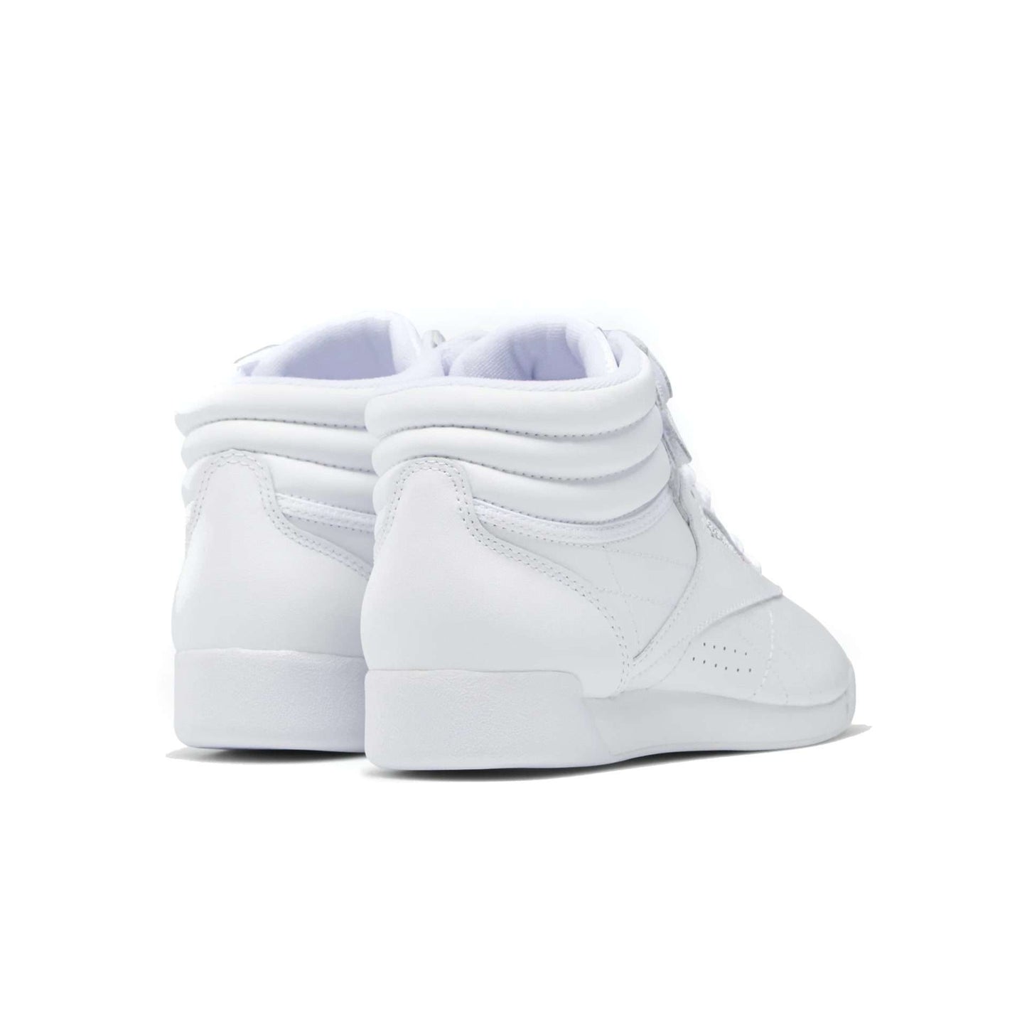 Reebok Women's Freestyle Hi Shoes,70,White / Silver