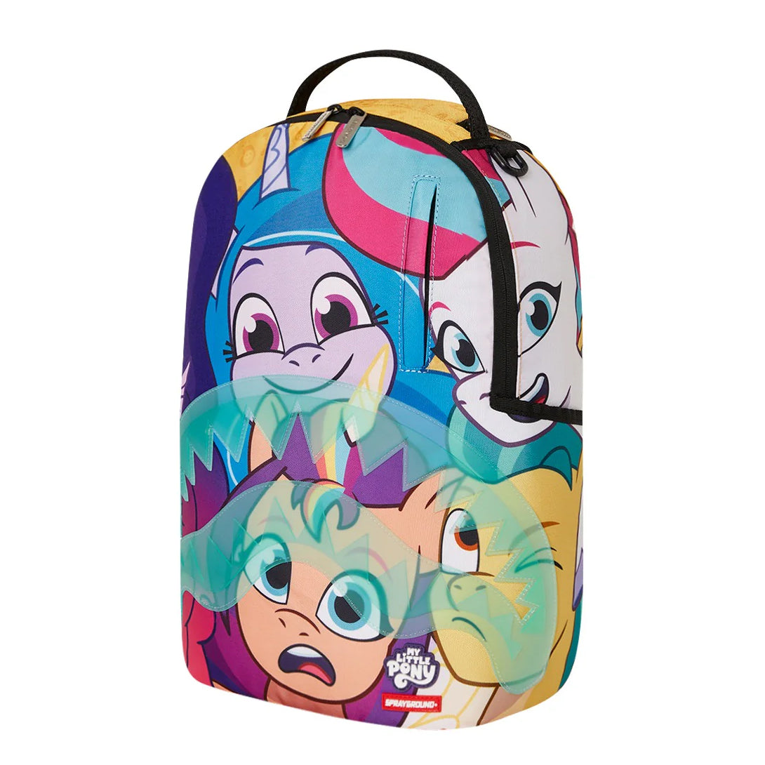 SPRAYGROUND PONIES CRAMMED DLXR BACKPACK