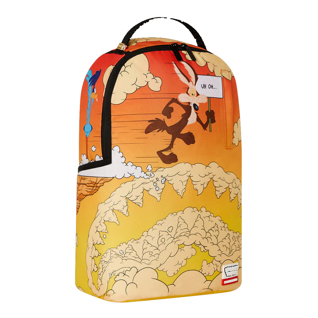 SPRAYGROUND LOONEY TUNES COYOTE CLIFF SMOKE DROP DLXR BACKPACK
