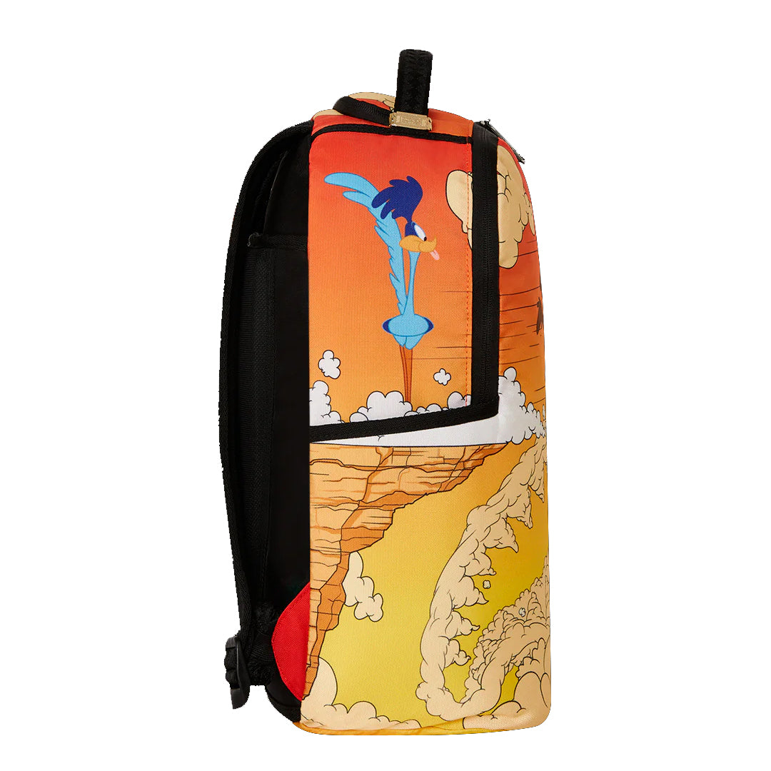 SPRAYGROUND LOONEY TUNES COYOTE CLIFF SMOKE DROP DLXR BACKPACK