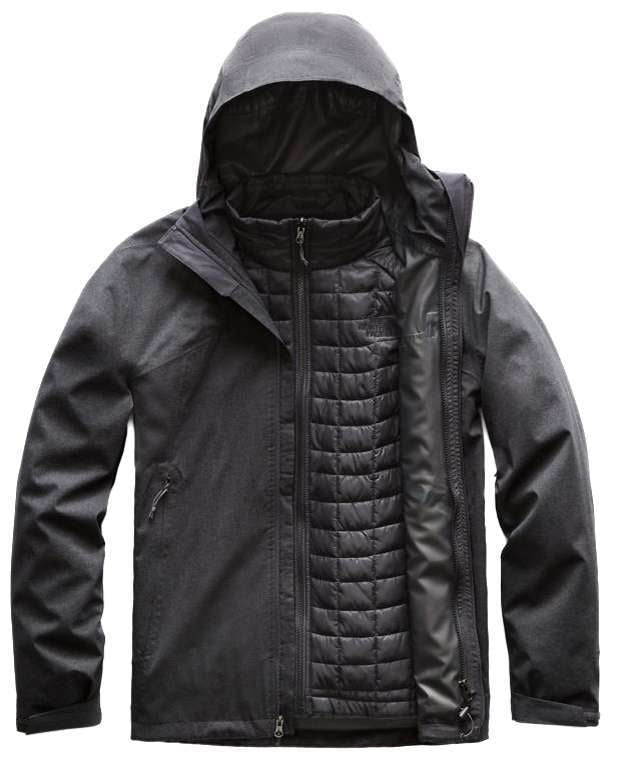 The North Face Men's Thermoball Triclimate Jacket Dark Grey