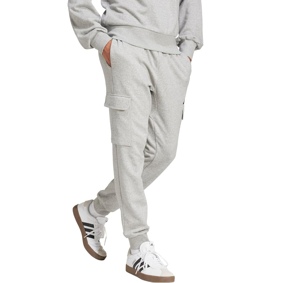 adidas Men's Essentials Feel Cozy Fleece Cargo Pants image 11