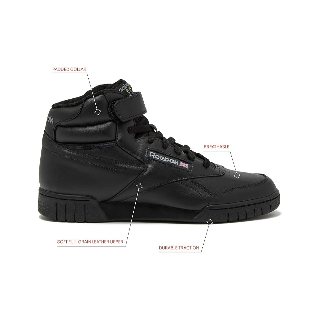 Reebok Men's EX-O-FIT HI High Top Basketball Shoes image 7