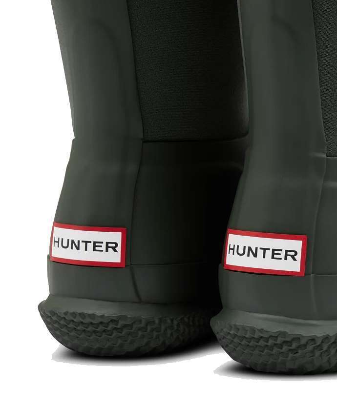 Hunter Women's Original Insulated Roll Top Sherpa Boots - Dark Olive (WFT2052NRE)