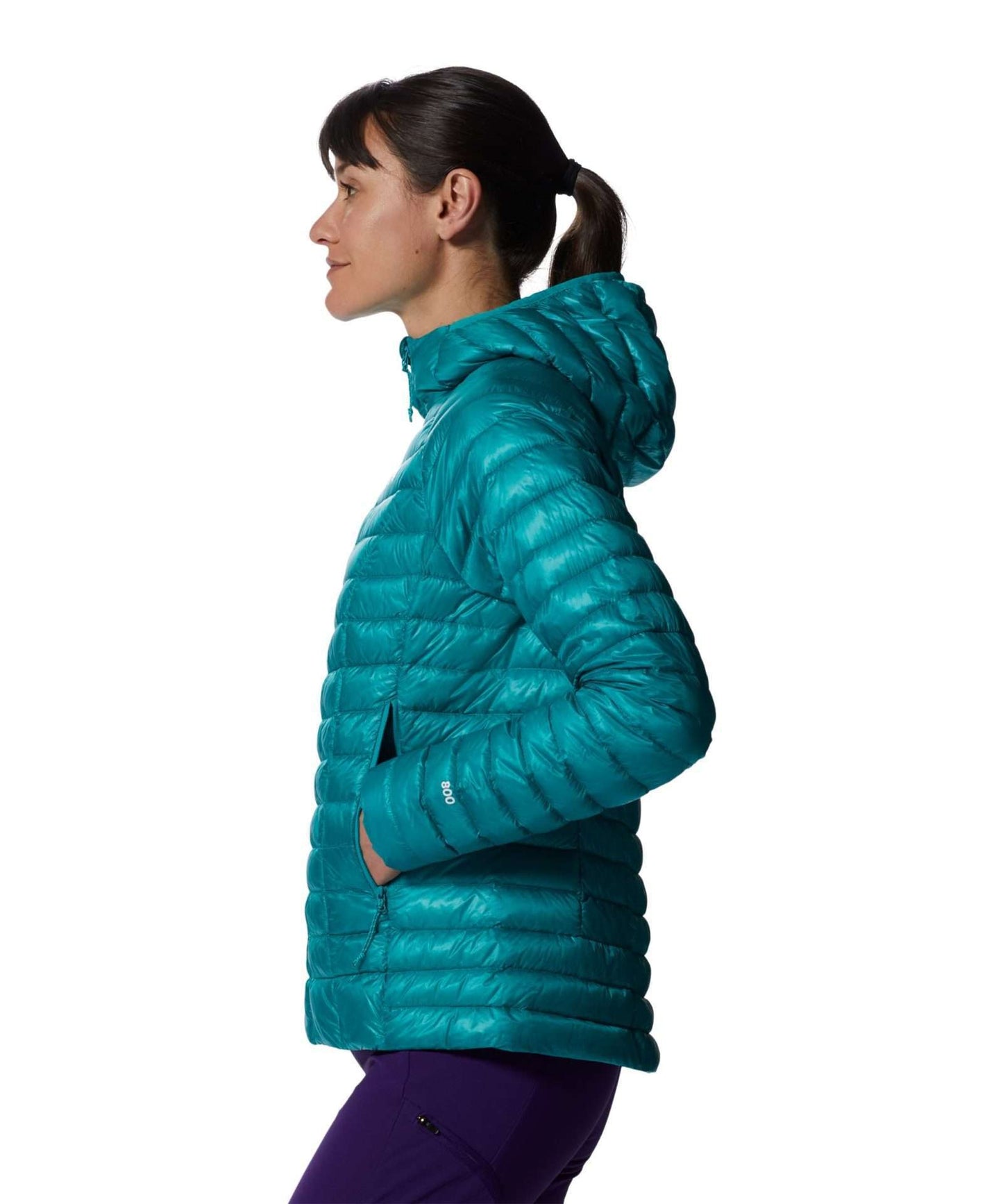Mountain Hardwear Women's Ghost Whisperer 2 Hoody, 1871631, Synth Green