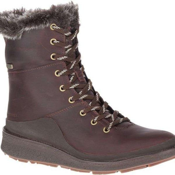 MERRELL Women's Tremblant Ezra Lace Waterproof Ice+ Boots J95306
