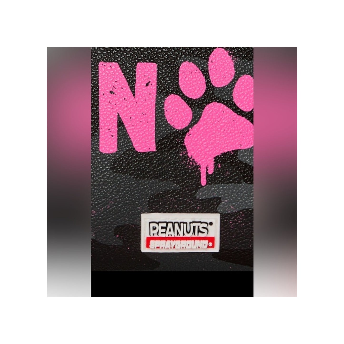Sprayground Peanuts Snoopy Pink Stencil DLXSV messenger Sling Bag