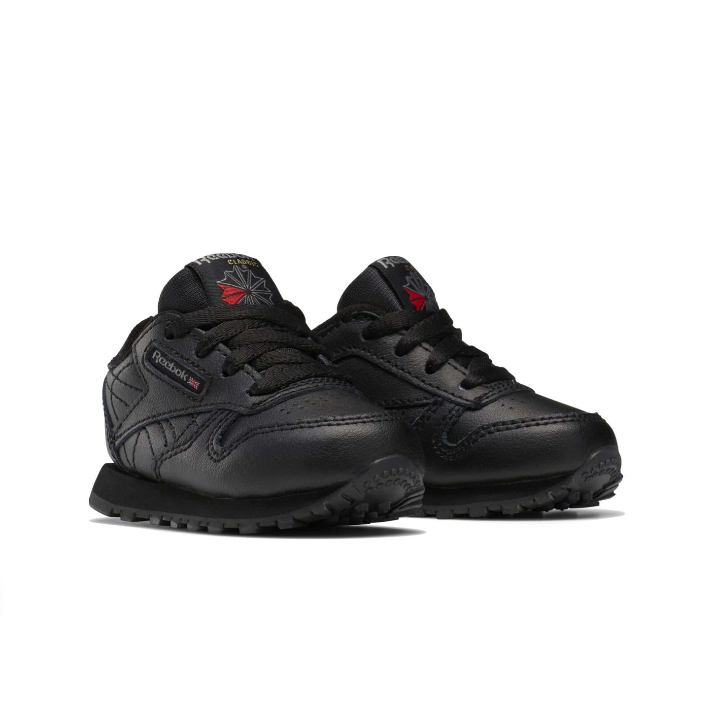Reebok Kid's(Toddler) Classic Leather Shoes,92757,Black