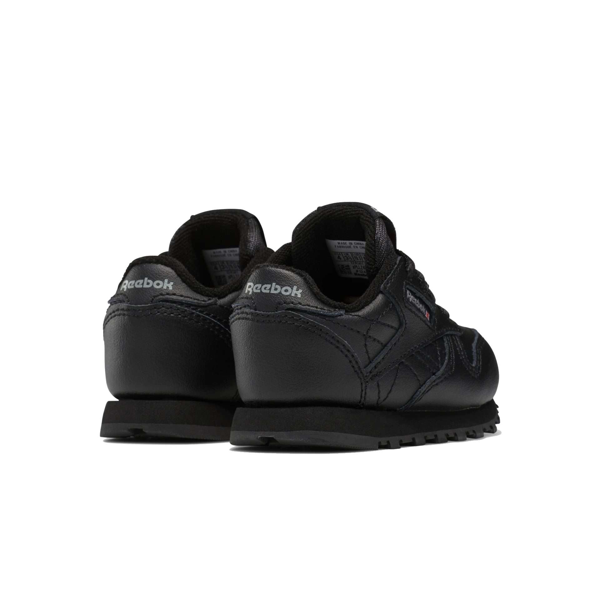 Reebok Kid's(Toddler) Classic Leather Shoes,92757,Black
