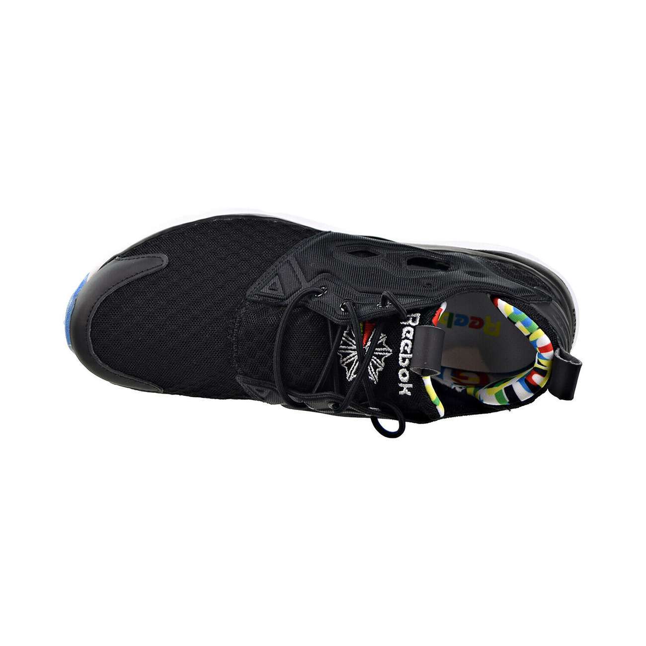 Reebok Men's Furylite Shoes,AR0006,Black/White/Bright Yellow
