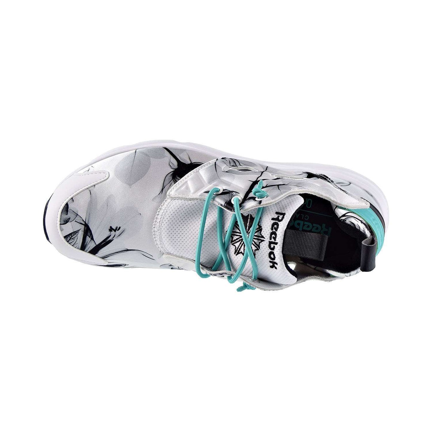 Reebok Women's Furylite Shoes,AR2717,White/Black/Teal
