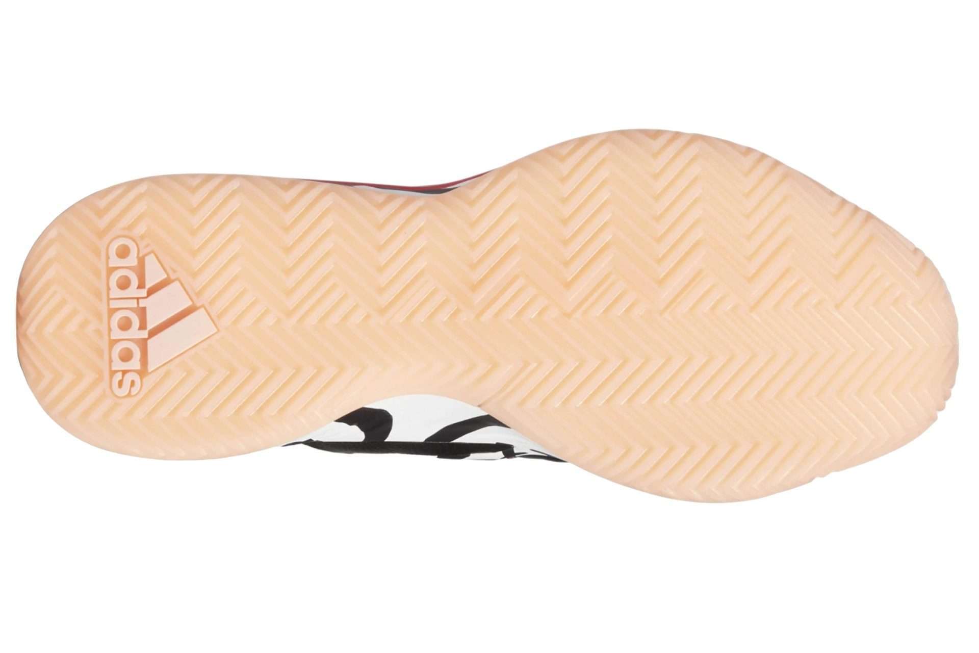 Adidas Men's Dame 5 Shoes (Black / White / Scarlet)