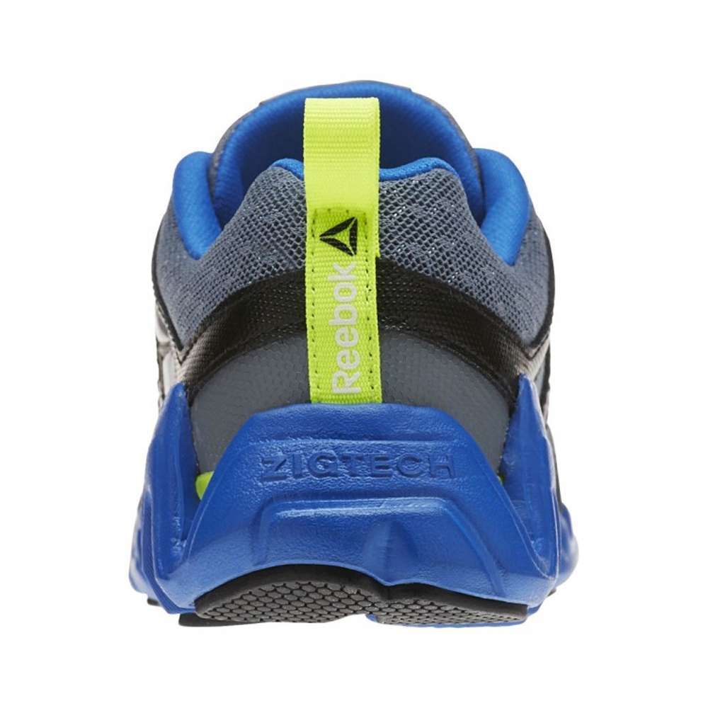 Reebok Kid's(Little Kid) Zig Big N' Fast Fire Shoes,BD3910, Asteroid Dust / Silver Met / Awesome Blue / Black