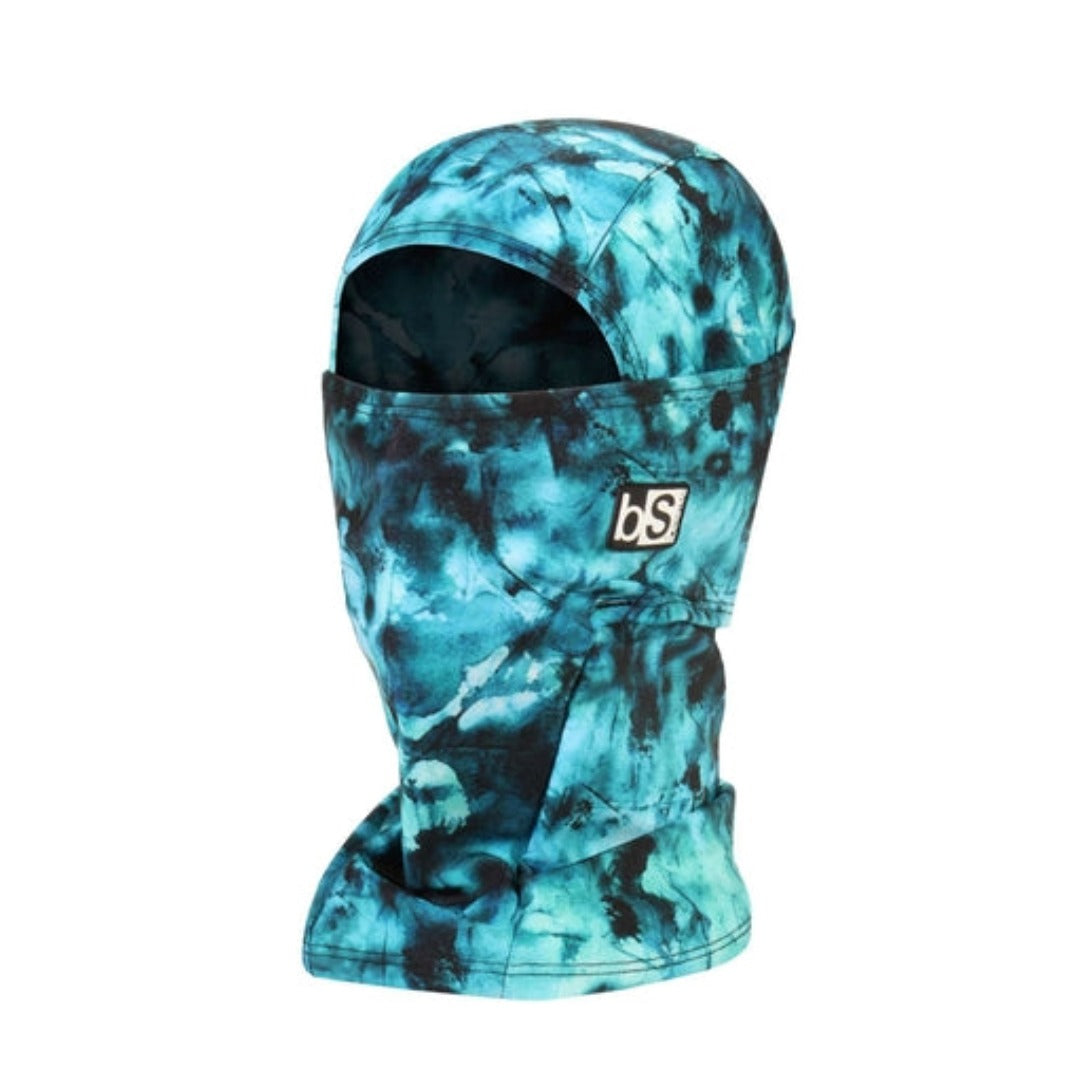 Performance balaclava facemask featuring full head and neck coverage, breathable stretch fabric, seamless construction, and a helmet-compatible design for cold-weather activities